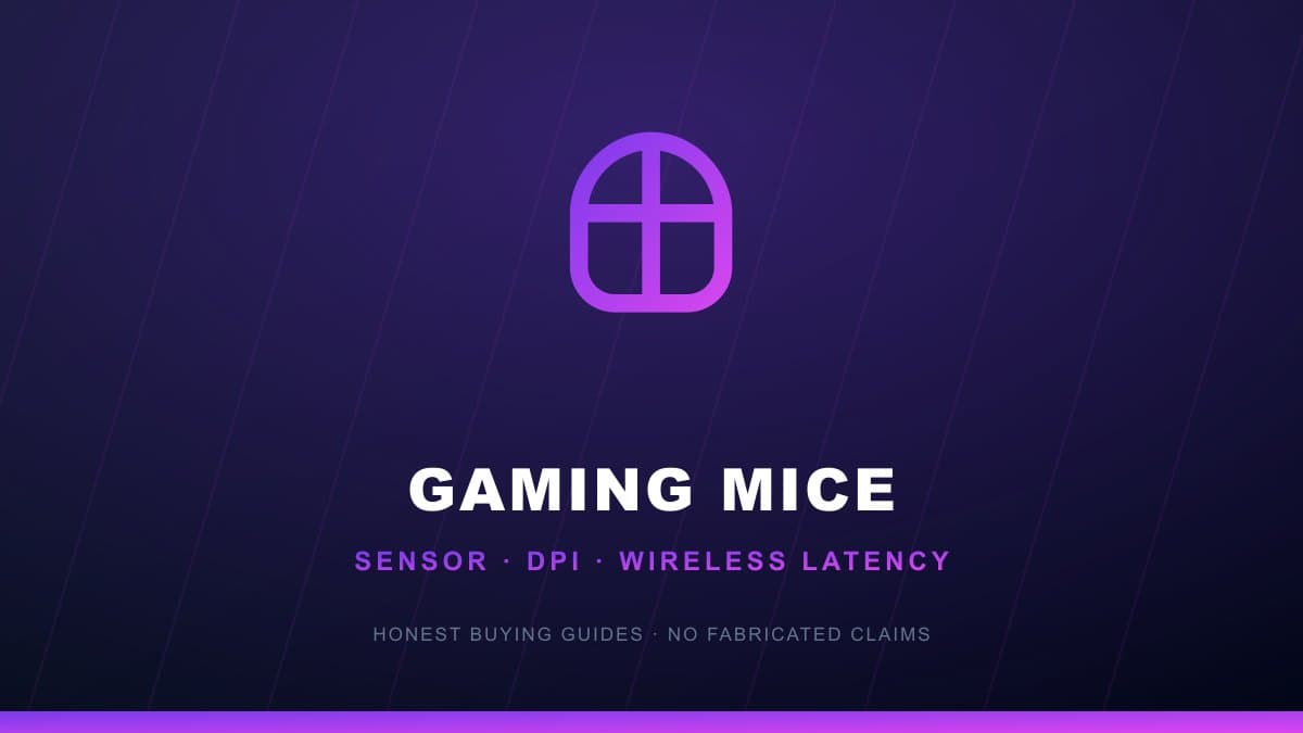 Gaming mouse buying guide sensor DPI polling rate